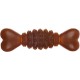 Flamingo Rubba Bone Dog Toy - Brown, Made of Natural Rubber, Robust and Safe, Size L (20 x 6 x 6 cm), Ideal for Labradors, Golden Retrievers, German Shepherds, Boxers etc. Flamingo Rubba Bone Dog Toy - Brown, Made of Natural Rubber, Robust and Safe, Size L (20 x 6 x 6 cm), Ideal for Labradors, Golden Retrievers, German Shepherds, Boxers etc.