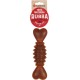 Flamingo Rubba Bone Dog Toy - Brown, Made of Natural Rubber, Robust and Safe, Size L (20 x 6 x 6 cm), Ideal for Labradors, Golden Retrievers, German Shepherds, Boxers etc. Flamingo Rubba Bone Dog Toy - Brown, Made of Natural Rubber, Robust and Safe, Size L (20 x 6 x 6 cm), Ideal for Labradors, Golden Retrievers, German Shepherds, Boxers etc.