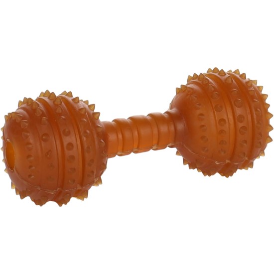Flamingo Rubba Bone Dog Toy - Brown, Made of Natural Rubber, Robust and Safe, Size L (20 x 6 x 6 cm), Ideal for Labradors, Golden Retrievers, German Shepherds, Boxers etc. Flamingo Rubba Bone Dog Toy - Brown, Made of Natural Rubber, Robust and Safe, Size L (20 x 6 x 6 cm), Ideal for Labradors, Golden Retrievers, German Shepherds, Boxers etc.