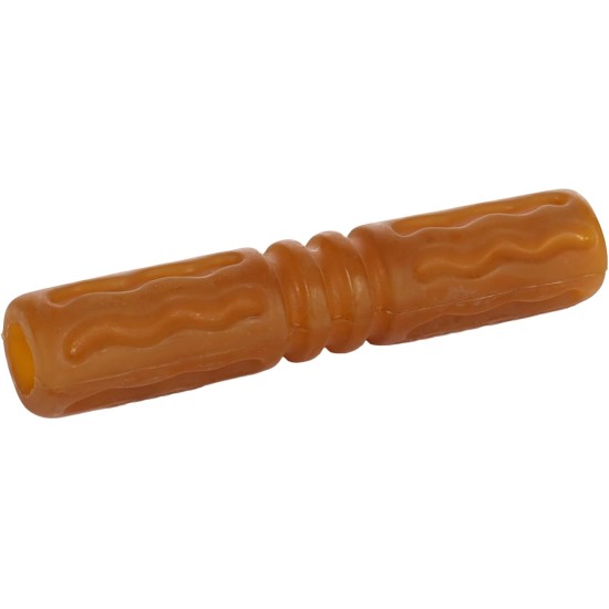 Flamingo Rubba Bone Dog Toy - Brown, Made of Natural Rubber, Robust and Safe, Size L (20 x 6 x 6 cm), Ideal for Labradors, Golden Retrievers, German Shepherds, Boxers etc. Flamingo Rubba Bone Dog Toy - Brown, Made of Natural Rubber, Robust and Safe, Size L (20 x 6 x 6 cm), Ideal for Labradors, Golden Retrievers, German Shepherds, Boxers etc.