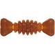 Flamingo Rubba Bone Dog Toy - Brown, Made of Natural Rubber, Robust and Safe, Size L (20 x 6 x 6 cm), Ideal for Labradors, Golden Retrievers, German Shepherds, Boxers etc. Flamingo Rubba Bone Dog Toy - Brown, Made of Natural Rubber, Robust and Safe, Size L (20 x 6 x 6 cm), Ideal for Labradors, Golden Retrievers, German Shepherds, Boxers etc.