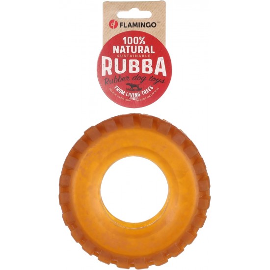 Flamingo Rubba Chicken - Brown, 27 x 6.3 x 5.3 cm, Robust and Interactive Dog Toy, Ideal for Labrador, Beagle, Border Collie, Miniature Schnauzer etc. Flamingo Rubba Chicken - Brown, 27 x 6.3 x 5.3 cm, Robust and Interactive Dog Toy, Ideal for Labrador, Beagle, Border Collie, Miniature Schnauzer etc.
