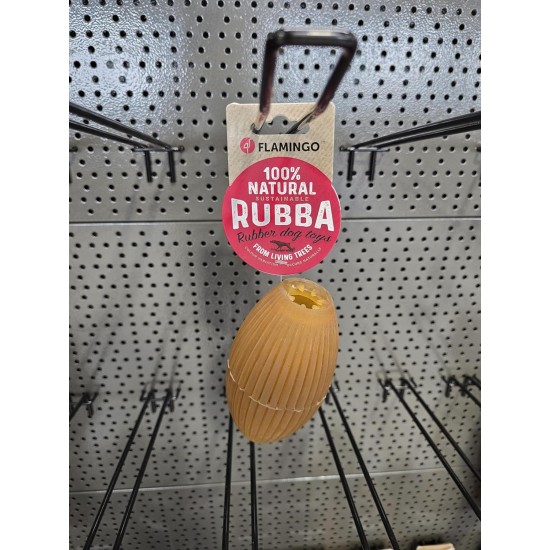Flamingo Rubba Chicken - Brown, 27 x 6.3 x 5.3 cm, Robust and Interactive Dog Toy, Ideal for Labrador, Beagle, Border Collie, Miniature Schnauzer etc. Flamingo Rubba Chicken - Brown, 27 x 6.3 x 5.3 cm, Robust and Interactive Dog Toy, Ideal for Labrador, Beagle, Border Collie, Miniature Schnauzer etc.