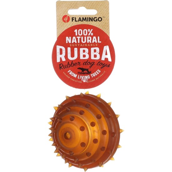 Flamingo Rubba Pig - Brown, 7.5 x 16.5 x 9 cm, Robust and Interactive Dog Toy, Ideal for Beagle, Jack Russell Terrier, French Bulldog, Miniature Schnauzer etc. Flamingo Rubba Pig - Brown, 7.5 x 16.5 x 9 cm, Robust and Interactive Dog Toy, Ideal for Beagle, Jack Russell Terrier, French Bulldog, Miniature Schnauzer etc.