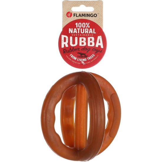 Flamingo Rubba Pig - Brown, 7.5 x 16.5 x 9 cm, Robust and Interactive Dog Toy, Ideal for Beagle, Jack Russell Terrier, French Bulldog, Miniature Schnauzer etc. Flamingo Rubba Pig - Brown, 7.5 x 16.5 x 9 cm, Robust and Interactive Dog Toy, Ideal for Beagle, Jack Russell Terrier, French Bulldog, Miniature Schnauzer etc.