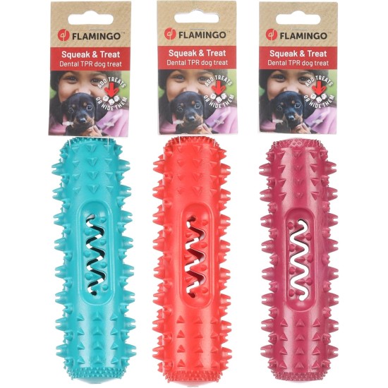 Flamingo Stikka Staaf Toy - Multiple Colours, Sustainable and Popular, Ideal for Labrador, Beagle, Border Collie etc. Flamingo Stikka Staaf Toy - Multiple Colours, Sustainable and Popular, Ideal for Labrador, Beagle, Border Collie etc.