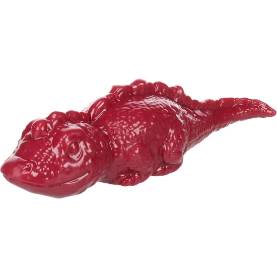 Flamingo Toy for Dogs Dilo Iguana Bordeaux - 7.6 x 26.1 x 7 cm - Can be Filled with Snacks - With Squeaker Flamingo Toy for Dogs Dilo Iguana Bordeaux - 7.6 x 26.1 x 7 cm - Can be Filled with Snacks - With Squeaker