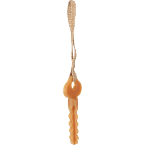 Flamingo Toy for Dogs, Guma Bone with Rope, Brown, 32 x 5.5 x 4 cm, Suitable for Puppies and Older Dogs, 100% Natural Flamingo Toy for Dogs, Guma Bone with Rope, Brown, 32 x 5.5 x 4 cm, Suitable for Puppies and Older Dogs, 100% Natural