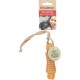 Flamingo Toy for Dogs, Guma Bone with Rope, Brown, 32 x 5.5 x 4 cm, Suitable for Puppies and Older Dogs, 100% Natural Flamingo Toy for Dogs, Guma Bone with Rope, Brown, 32 x 5.5 x 4 cm, Suitable for Puppies and Older Dogs, 100% Natural