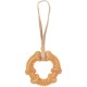 Flamingo Toy for Dogs, Guma Bone with Rope, Brown, 32 x 5.5 x 4 cm, Suitable for Puppies and Older Dogs, 100% Natural Flamingo Toy for Dogs, Guma Bone with Rope, Brown, 32 x 5.5 x 4 cm, Suitable for Puppies and Older Dogs, 100% Natural