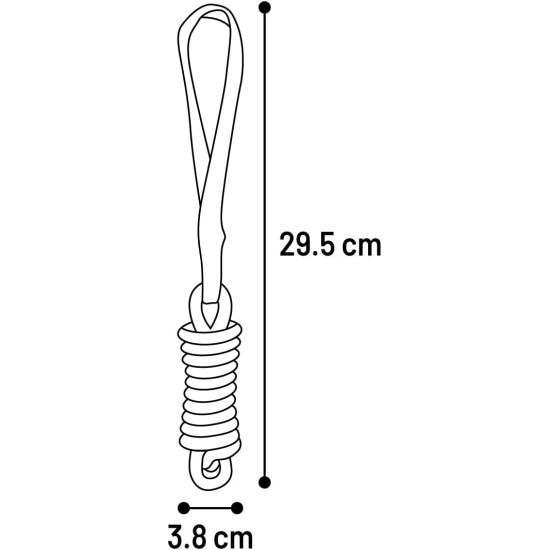 Flamingo Toy for Dogs, Guma Ring with Rope, Brown, 25.5 x 11.8 x 2.8 cm, Suitable for Puppies and Older Dogs, 100% Natural Flamingo Toy for Dogs, Guma Ring with Rope, Brown, 25.5 x 11.8 x 2.8 cm, Suitable for Puppies and Older Dogs, 100% Natural