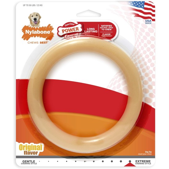 Interpet 955204 Nylabone - Long Lasting Chewing Ring, Giant Interpet 955204 Nylabone - Long Lasting Chewing Ring, Giant