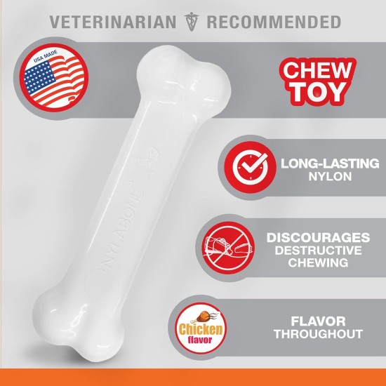 Interpet 977811 Nylabone Durachew Chicken, Regular Interpet 977811 Nylabone Durachew Chicken, Regular