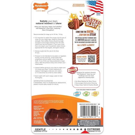 Interpet 977811 Nylabone Durachew Chicken, Regular Interpet 977811 Nylabone Durachew Chicken, Regular