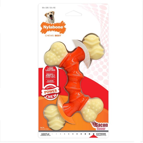 Interpet 982649 Nylabone Dura Chew Double Bend Chew Bone, Wolf, M Interpet 982649 Nylabone Dura Chew Double Bend Chew Bone, Wolf, M