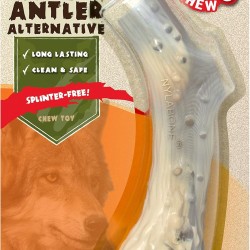 Interpet NAN103PEU Nylabone Chew Toy for Extreme Chewers, Antlers - Wild Flavour, M Interpet NAN103PEU Nylabone Chew Toy for Extreme Chewers, Antlers - Wild Flavour, M
