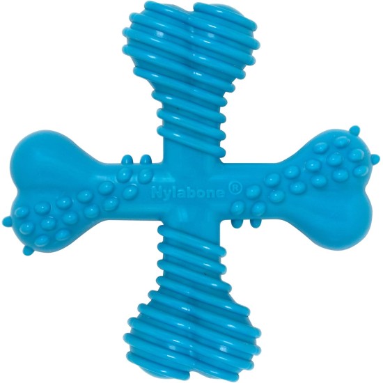 Nylabone 983770 Dura Power Chew, X-Shaped Bone, Beef Flavour, for Small Dogs (up to 11 kg), S Nylabone 983770 Dura Power Chew, X-Shaped Bone, Beef Flavour, for Small Dogs (up to 11 kg), S