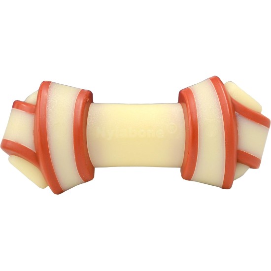 Nylabone 984101EU Raw Skin Alternative Knot Bone Beef Flavour for Medium Dogs (up to 16 kg) M Nylabone 984101EU Raw Skin Alternative Knot Bone Beef Flavour for Medium Dogs (up to 16 kg) M