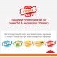 Nylabone 984654 Fillable Natural Rubber Chew Toy for Dogs, Bacon Flavour, Interactive Chew Toy, Hunting & Fetching, Suitable for Small Dogs (up to 11 kg), S