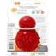 Nylabone 984654 Fillable Natural Rubber Chew Toy for Dogs, Bacon Flavour, Interactive Chew Toy, Hunting & Fetching, Suitable for Small Dogs (up to 11 kg), S