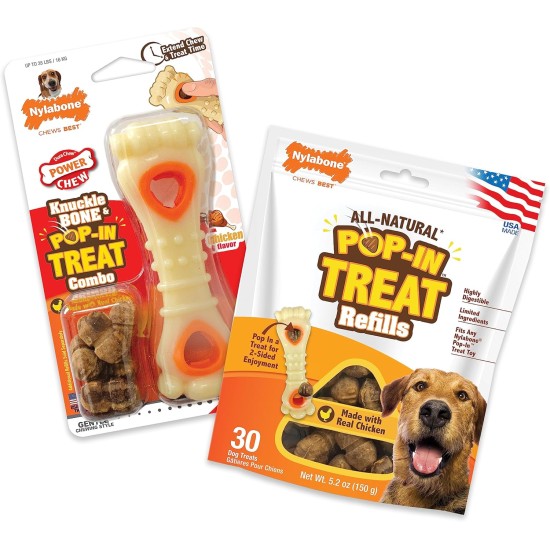 Nylabone 984654 Fillable Natural Rubber Chew Toy for Dogs, Bacon Flavour, Interactive Chew Toy, Hunting & Fetching, Suitable for Small Dogs (up to 11 kg), S Nylabone 984654 Fillable Natural Rubber Chew Toy for Dogs, Bacon Flavour, Interactive Chew Toy, Hunting & Fetching, Suitable for Small Dogs (up to 11 kg), S