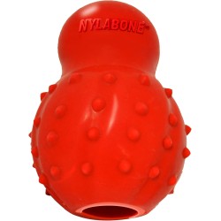 Nylabone 984654 Fillable Natural Rubber Chew Toy for Dogs, Bacon Flavour, Interactive Chew Toy, Hunting & Fetching, Suitable for Small Dogs (up to 11 kg), S Nylabone 984654 Fillable Natural Rubber Chew Toy for Dogs, Bacon Flavour, Interactive Chew Toy, Hunting & Fetching, Suitable for Small Dogs (up to 11 kg), S