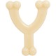 Nylabone 984718EU Fork Dog Bone, Bison Flavour, Chew Bone for Strong Chewing Dogs for Dogs up to 11 kg, S