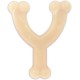 Nylabone 984718EU Fork Dog Bone, Bison Flavour, Chew Bone for Strong Chewing Dogs for Dogs up to 11 kg, S