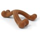 Nylabone 984719EU Fork Dog Bone, Bison Flavour, Chew Bone for Strong Chewing Dogs for Dogs, Large, up to 23 kg, L Nylabone 984719EU Fork Dog Bone, Bison Flavour, Chew Bone for Strong Chewing Dogs for Dogs, Large, up to 23 kg, L
