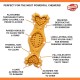 Nylabone 984720EU Dog Bone for Filling with Treats, Peanut Butter Flavour, Chew Bone for Strong Chewing Dogs for Dogs up to 16 kg Nylabone 984720EU Dog Bone for Filling with Treats, Peanut Butter Flavour, Chew Bone for Strong Chewing Dogs for Dogs up to 16 kg