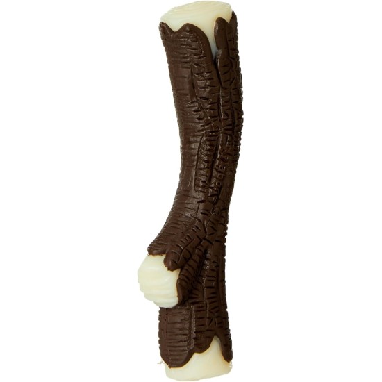 Nylabone 984776EU Dog Toy in Stick Shape, Bacon Flavour - Chew Bone for Strong Chewing Dogs for Dogs up to 23 kg +, XL Nylabone 984776EU Dog Toy in Stick Shape, Bacon Flavour - Chew Bone for Strong Chewing Dogs for Dogs up to 23 kg +, XL