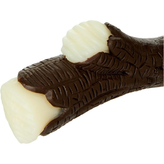 Nylabone 984776EU Dog Toy in Stick Shape, Bacon Flavour - Chew Bone for Strong Chewing Dogs for Dogs up to 23 kg +, XL Nylabone 984776EU Dog Toy in Stick Shape, Bacon Flavour - Chew Bone for Strong Chewing Dogs for Dogs up to 23 kg +, XL