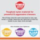 Nylabone 985006 Dog Bones for Dental Care for Energetic Chewing Dogs, Ring-shaped, Various Meat Flavours, Multiple Textures and Easy to Hold, Size XS - for Dogs up to 7 kg