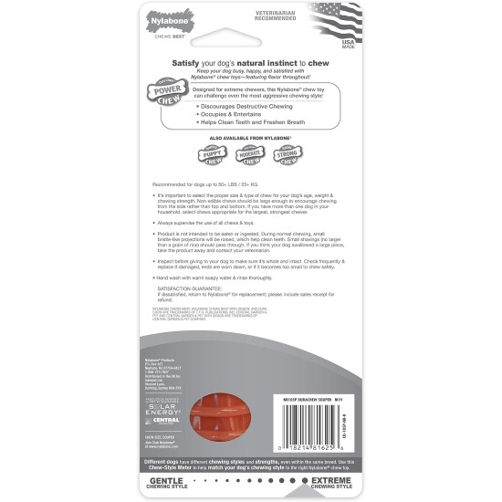 Nylabone Bacon Bone Dog Chew Souper Nylabone Bacon Bone Dog Chew Souper