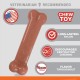 Nylabone Dura Power Chew, Bone Shape, Twin Pack with Bacon and Chicken Flavour, Medium Dogs (up to 16 kg), M 982903 Nylabone Dura Power Chew, Bone Shape, Twin Pack with Bacon and Chicken Flavour, Medium Dogs (up to 16 kg), M 982903