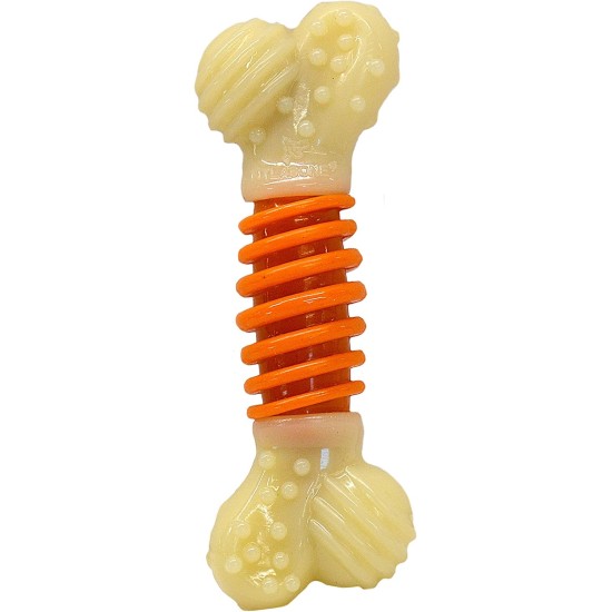 Nylabone, Extreme Dental Care Chew Toy for Dogs, Multi-Texture Chew Toy for Strong Chewing Dogs, for Dogs up to 11 kg Nylabone, Extreme Dental Care Chew Toy for Dogs, Multi-Texture Chew Toy for Strong Chewing Dogs, for Dogs up to 11 kg
