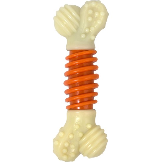 Nylabone, Extreme Dental Care Chew Toy for Dogs, Multi-Texture Chew Toy for Strong Chewing Dogs, for Dogs up to 11 kg Nylabone, Extreme Dental Care Chew Toy for Dogs, Multi-Texture Chew Toy for Strong Chewing Dogs, for Dogs up to 11 kg