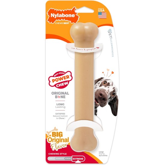Nylabone Extreme Dog Chew and Tooth Toy Dog Bone Aggressive Strong Chewing Chicken Flavor Extra Large Dogs Over 50 lbs Monster Bone Nylabone Extreme Dog Chew and Tooth Toy Dog Bone Aggressive Strong Chewing Chicken Flavor Extra Large Dogs Over 50 lbs Monster Bone