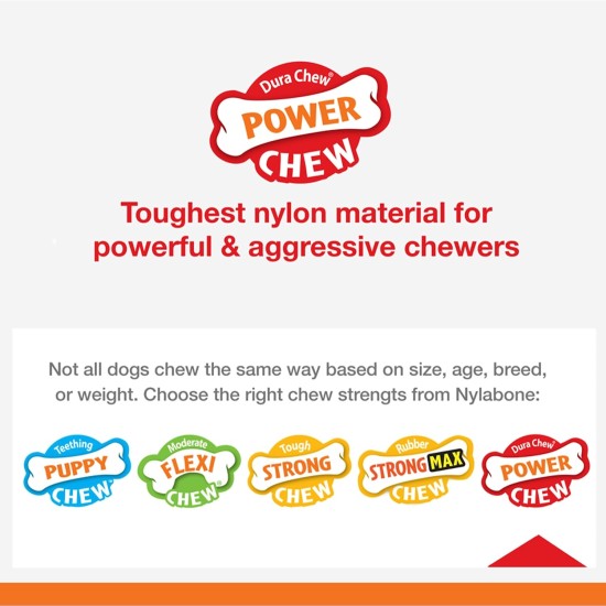Nylabone Extreme Dog Chew and Tooth Toy Dog Bone Aggressive Strong Chewing Chicken Flavor Extra Large Dogs Over 50 lbs Monster Bone Nylabone Extreme Dog Chew and Tooth Toy Dog Bone Aggressive Strong Chewing Chicken Flavor Extra Large Dogs Over 50 lbs Monster Bone