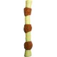 Nylabone Extremely Durable Dog Chew Toy Shish Kebab Chicken Jerky Flavour Clean and Tidy Large Dog Chew Toy for Dogs up to 23kg - Large
