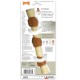 Nylabone Extremely Durable Dog Chew Toy Shish Kebab Chicken Jerky Flavour Clean and Tidy Large Dog Chew Toy for Dogs up to 23kg - Large