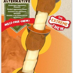 Nylabone Extremely Durable Dog Chew Toy Shish Kebab Chicken Jerky Flavour Dirt-Free Extra Large Dog Chew Toy for Dogs Over 50lbs - XL Nylabone Extremely Durable Dog Chew Toy Shish Kebab Chicken Jerky Flavour Dirt-Free Extra Large Dog Chew Toy for Dogs Over 50lbs - XL
