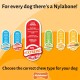 Nylabone, Extremely Strong Chewing Effect, Alligator Tail, Dog Toy Made of Durable Nylon, Chicken Flavour, Large, for Dogs up to 23 kg Nylabone, Extremely Strong Chewing Effect, Alligator Tail, Dog Toy Made of Durable Nylon, Chicken Flavour, Large, for Dogs up to 23 kg