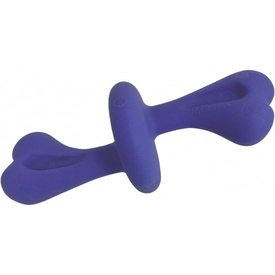 Nylabone, Extremely Strong Chewing Effect, Interactive Chew Toy with Rolling Bone, Bacon Flavour, Large - for Dogs up to 23 kg Nylabone, Extremely Strong Chewing Effect, Interactive Chew Toy with Rolling Bone, Bacon Flavour, Large - for Dogs up to 23 kg