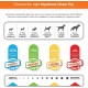 Nylabone Fun'N'Fit Chicken Flavor Medium Moderate Dog Chew Toy Nylabone Fun'N'Fit Chicken Flavor Medium Moderate Dog Chew Toy