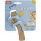 Nylabone Maximum Strength Tough Extreme Puppy Gourmet Bone Chew Toy, Adult Teeth, Continuous with Chicken and Peanut Butter, Small, for Puppies 0-11 kg, Twin Pack Nylabone Maximum Strength Tough Extreme Puppy Gourmet Bone Chew Toy, Adult Teeth, Continuous with Chicken and Peanut Butter, Small, for Puppies 0-11 kg, Twin Pack