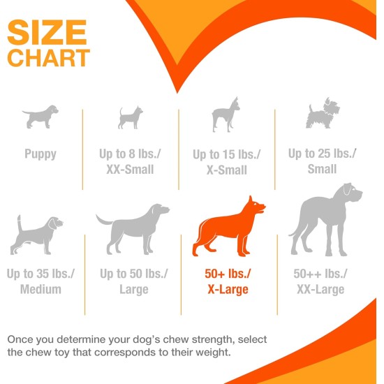 Nylabone Nylabone Dura Chew Textured Beef Jerky Power Chew - Dog Chew Toy for Extreme Chewers - XL Nylabone Nylabone Dura Chew Textured Beef Jerky Power Chew - Dog Chew Toy for Extreme Chewers - XL
