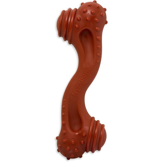 Nylabone Power Chew Textured Monster Bone, Bison - Dog Chew Toy for Extreme Chewers - XXL Nylabone Power Chew Textured Monster Bone, Bison - Dog Chew Toy for Extreme Chewers - XXL