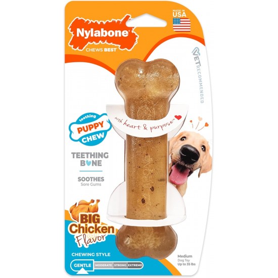 Nylabone Puppy Bone - Wolf