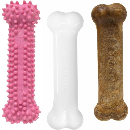 Nylabone Puppy Bone - Wolf Nylabone Puppy Bone - Wolf
